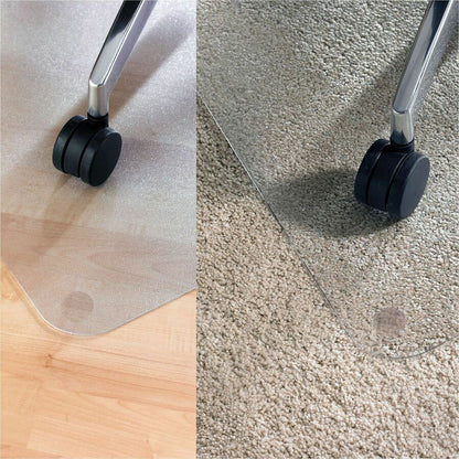 Floortex Cleartex Unomat Chair Mat - Hard Floor, Commercial, Low Pile, Chair, Carpet - Clear - 1 Each