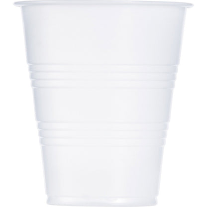 Solo Galaxy 7 oz Plastic Cold Cups - 7 fl oz - Translucent - Plastic, Polystyrene - Cold Drink - 100/Bag - 25 / Carton