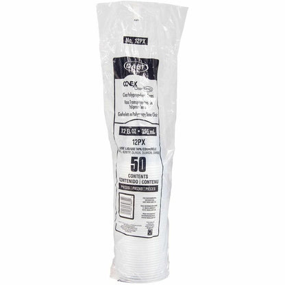 Dart Conex Clear Cups - 12 fl oz - Clear - Plastic, Polypropylene - Beverage, Milkshake, Beer, Soda, Cold, Tea, Iced Tea
