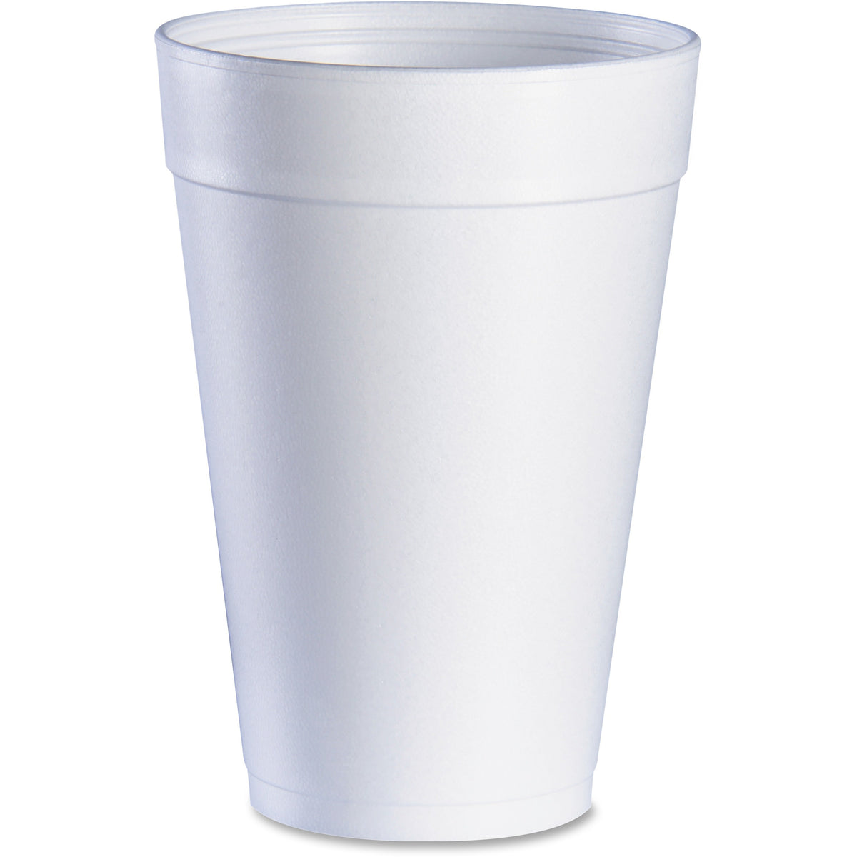 Dart J Cup 32 oz Insulated Foam Cups - 1 quart - Round - White - Foam - Beverage, Hot Drink, Cold Drink - 25/Pack - 20 /