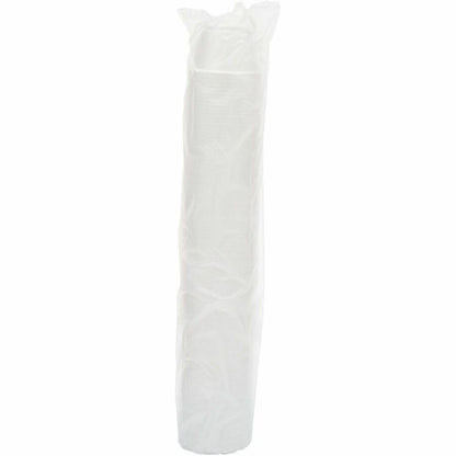 Dart Foam Food Containers - Serving - Disposable - White - Foam Body - 1 Carton