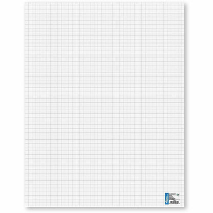 Geographics Royal Brites Gridboard Poster Board - Project, Sign, Presentation, Chart - 22" Width x 28" Depth - Grid - Wh