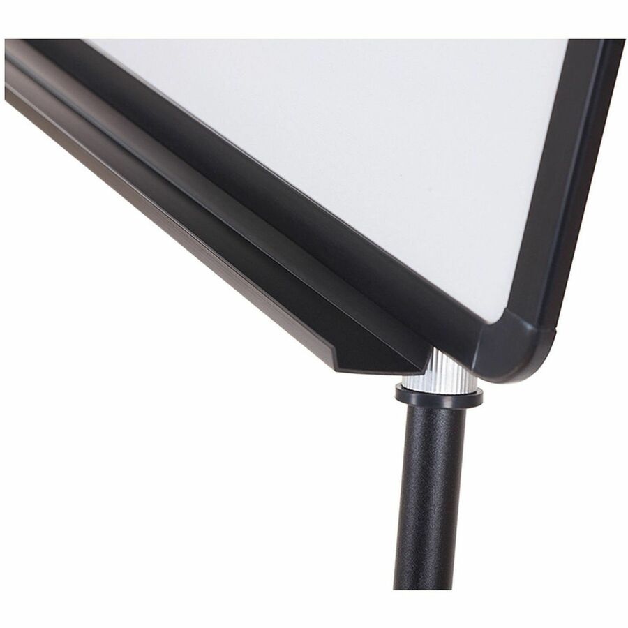 Lorell Presentation Easel - Black - For Presentation - Lightweight - 1 Each