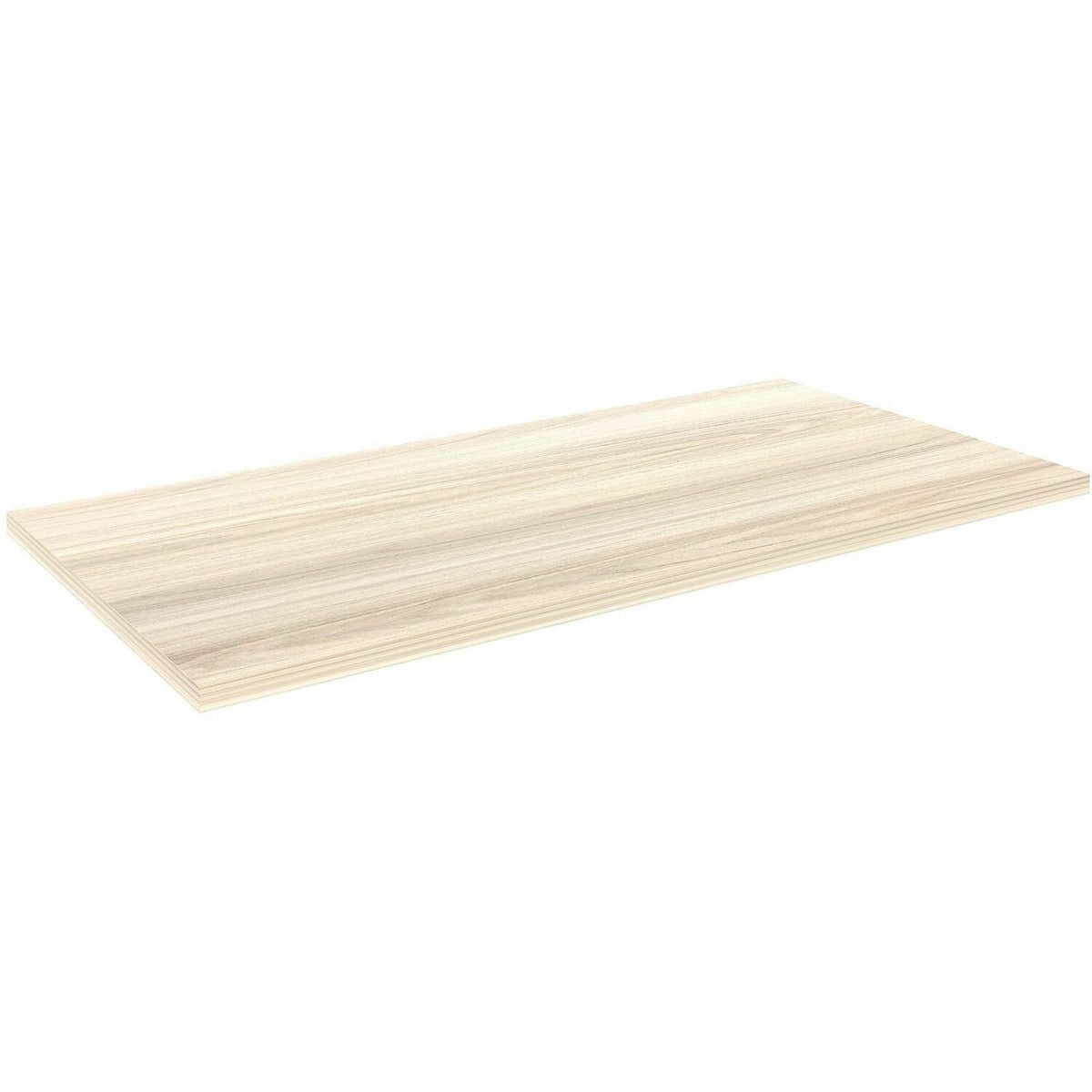Lorell Multi-Purpose Tabletop - Laminated Rectangle Top - 24" Table Top Width x 48" Table Top Depth x 1" Table Top Thick