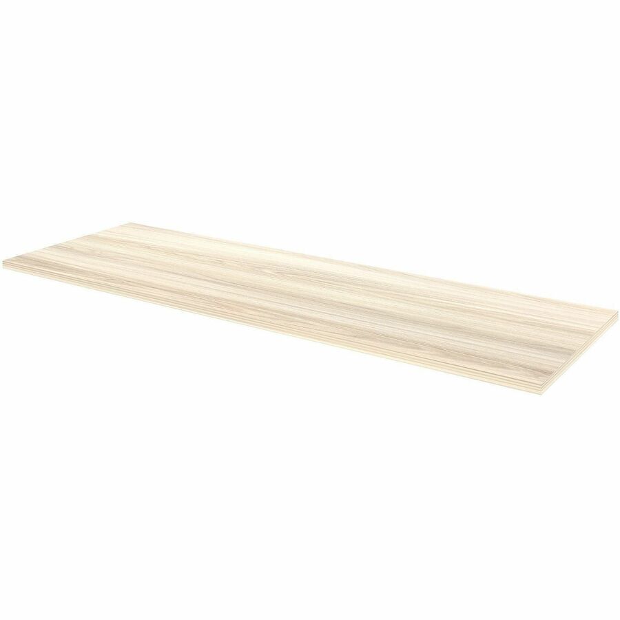 Lorell Multi-Purpose Tabletop - Laminated Rectangle Top - 24" Table Top Width x 72" Table Top Depth x 1" Table Top Thick