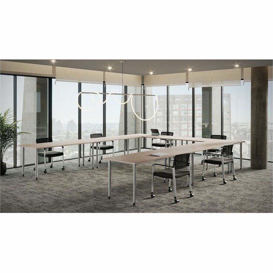 Lorell Multi-Purpose Tabletop - Laminated Rectangle Top - 24" Table Top Width x 60" Table Top Depth x 1" Table Top Thick