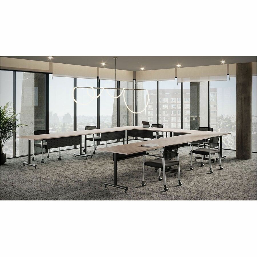 Lorell Multi-Purpose Tabletop - Laminated Rectangle Top - 30" Table Top Width x 66" Table Top Depth x 1" Table Top Thick