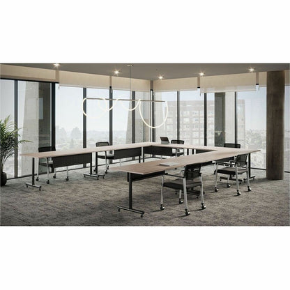 Lorell Multi-Purpose Tabletop - Laminated Rectangle Top - 30" Table Top Width x 66" Table Top Depth x 1" Table Top Thick