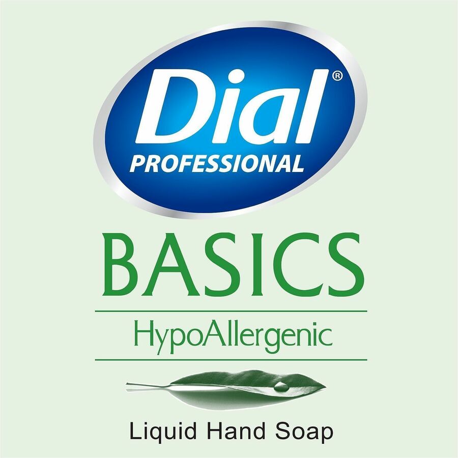 Dial Professional Basics Hypoallergenic Liquid Hand Soap - Floral Scent - 11 fl oz - Hand, Restroom, Home, School - Mois