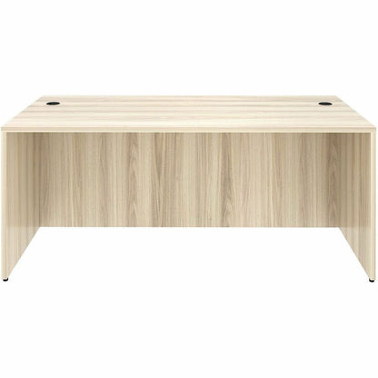 Lorell Essentials Retangular Desk Shell - 29.50" Height x 70.90" Width x 35.40" Depth - Assembly Required - Modern Elm -
