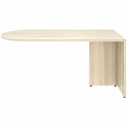 Lorell Essentials Peninsula Desk Box 1 of 2 - 1" Thickness Table Top, 29.5" Height x 66" Width x 30" Depth - Material: L