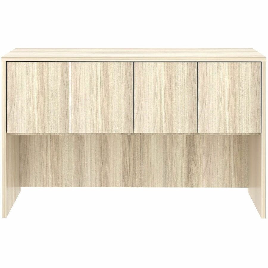 Lorell Essentials 3-Door Stack-On Hutch - 36" Height x 60" Width x 15" Depth - 3 Door(s) - Material: Laminate, Metal - 1