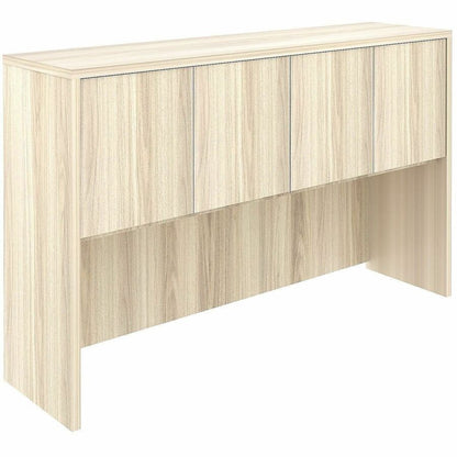 Lorell Essentials 3-Door Stack-On Hutch - 36" Height x 60" Width x 15" Depth - 3 Door(s) - Material: Laminate, Metal - 1