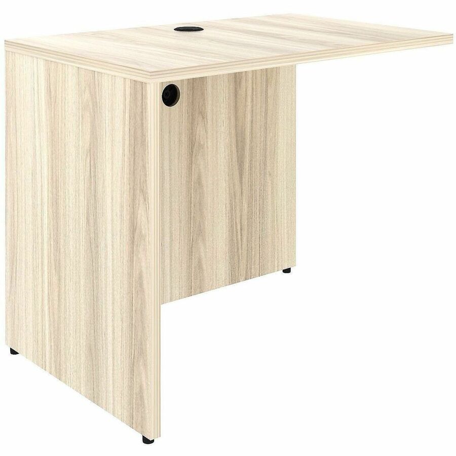 Lorell Essentials Rectangular Return Shell - Rectangle - 1" Thickness Return Shell, 29.5" Height x 36.6" Width x 24" Dep