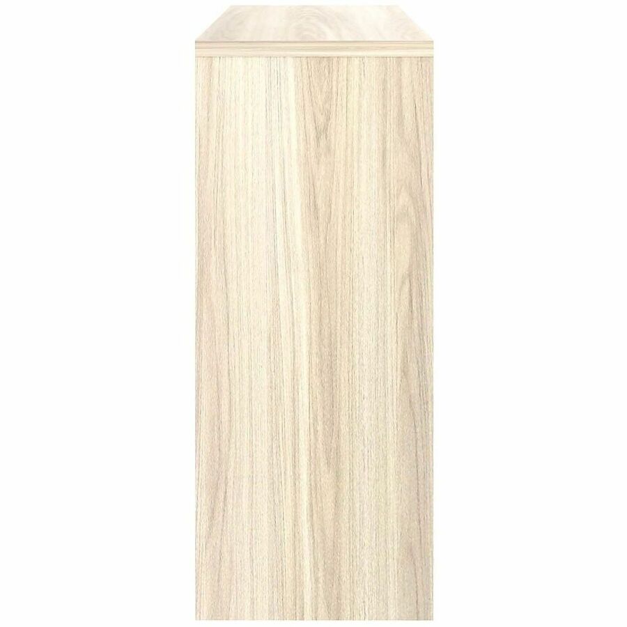 Lorell Essentials 3-Door Stack-On Hutch - 36" Height x 48" Width x 15" Depth - 3 Door(s) - Band Edge - Material: Laminat