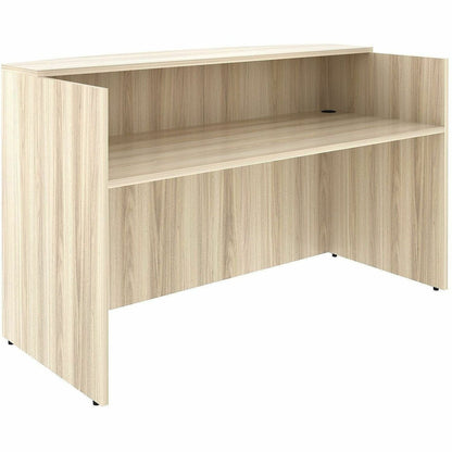 Lorell Essentials Front Reception Desk - 1" Thickness Table Top, 42.5" Height x 72" Width x 36" Depth - Material: Lamina