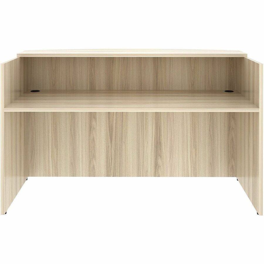 Lorell Essentials Front Reception Desk - 1" Thickness Table Top, 42.5" Height x 72" Width x 36" Depth - Material: Lamina