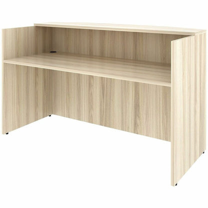 Lorell Essentials Front Reception Desk - 1" Thickness Table Top, 42.5" Height x 72" Width x 36" Depth - Material: Lamina
