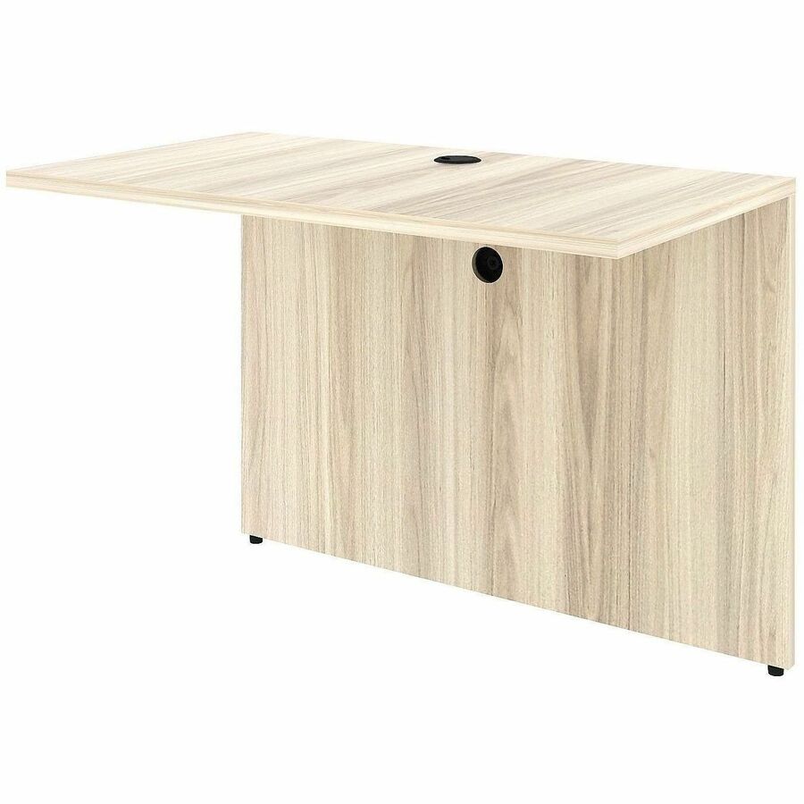 Lorell Essentials Rectangular Bridge - Rectangle - 1" Thickness Table Top, 29.5" Height x 42" Width x 24" Depth - Materi
