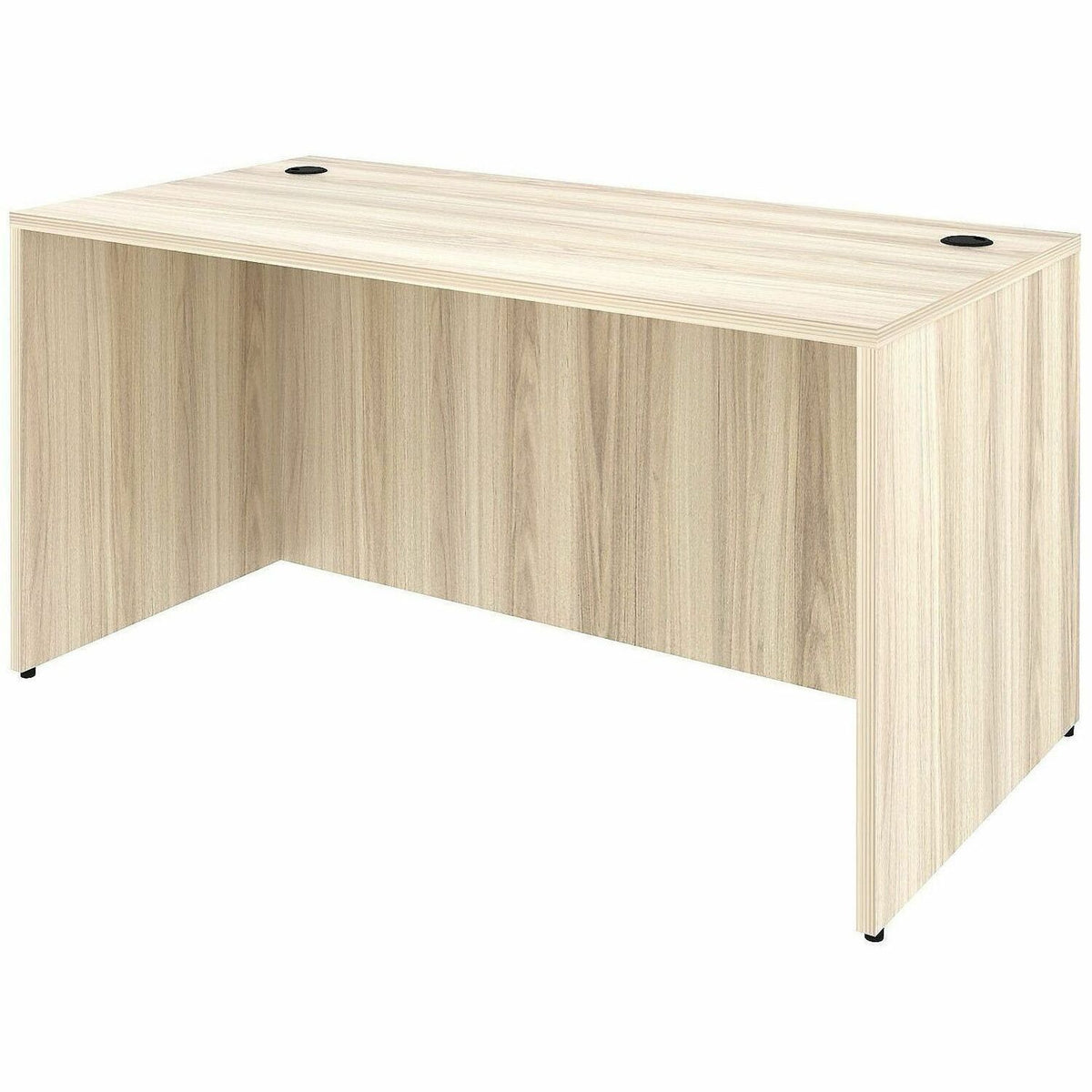 Lorell Essentials Retangular Desk Shell - 29.50" Height x 60" Width x 30" Depth - Assembly Required - Modern Elm - 1 Eac