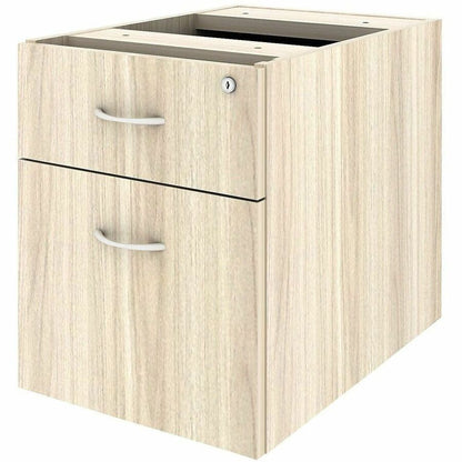 Lorell Essentials Fixed Hanging File Pedestal - 18.9" Height x 15.5" Width x 21.9" Depth Pedestal - Total Drawer(s): 2 -