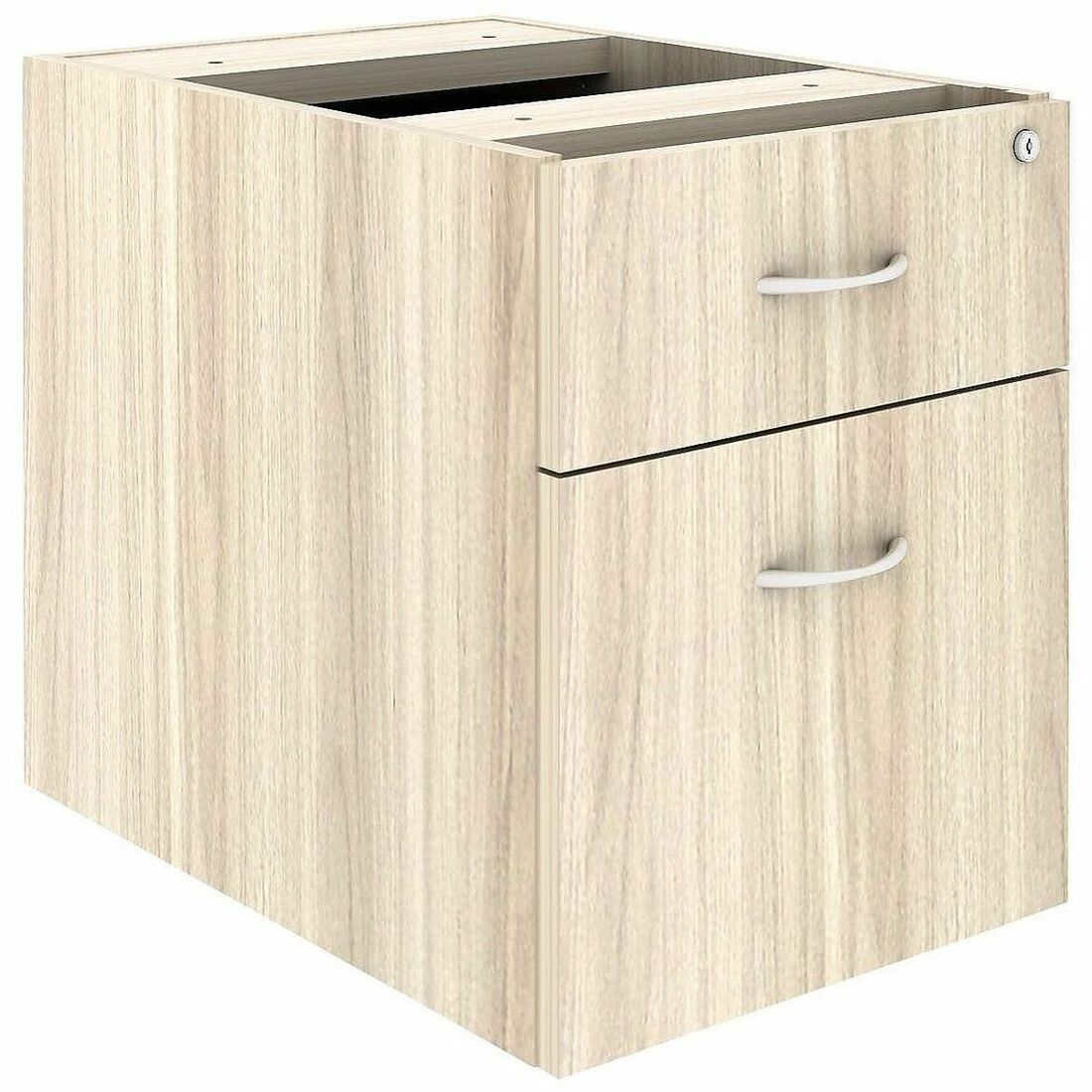Lorell Essentials Fixed Hanging File Pedestal - 18.9" Height x 15.5" Width x 21.9" Depth Pedestal - Total Drawer(s): 2 -