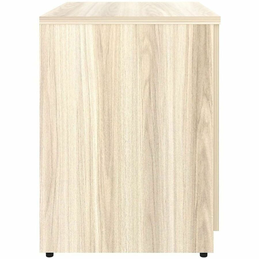 Lorell Essentials 2-Door Storage Cabinet - 35.5" Width x 22" Depth x 29.5" Height - Modern Elm - Assembly Required - 1 E