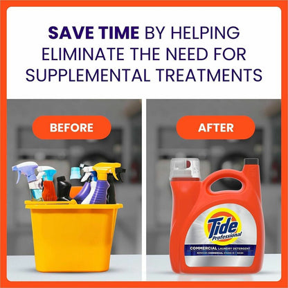 Tide Liquid Laundry Detergent - For Multipurpose - Ready-To-Use - Liquid - 105 fl oz (3.3 quart) - 80 Loads - 4 / Carton