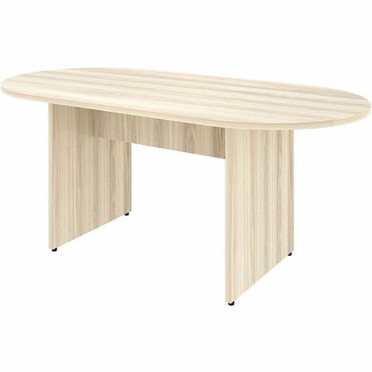 Lorell Essentials Oval Conference Table - Oval - 29.5" Height x 72" Width x 36" Depth, 1.3" Thickness Table Top - Materi