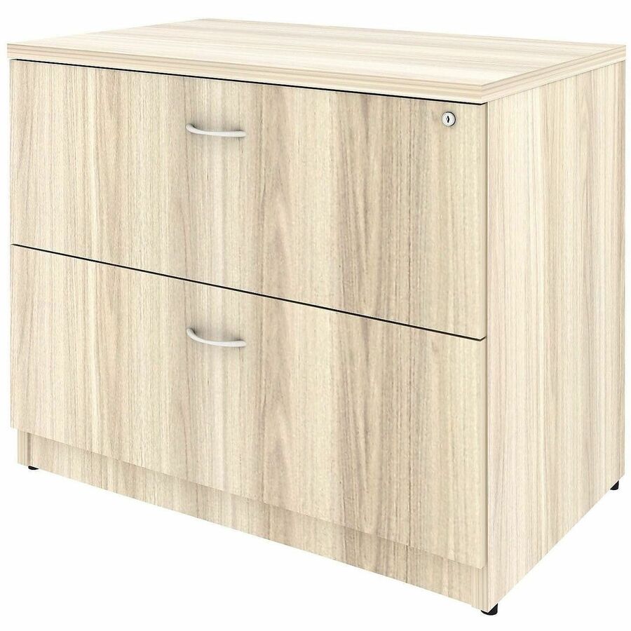 Lorell Essentials 2-Drawer Lateral File - 35.5" Width x 22" Depth x 29.5" Height - 2 x Drawer(s) for File - Lateral - Lo