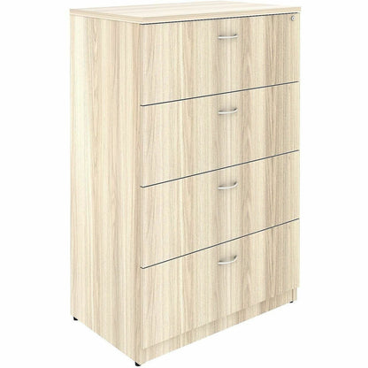 Lorell Essentials 4-Drawer Lateral File - 35.5" Width x 22" Depth x 54.8" Height - 4 x Drawer(s) for File - Lateral - Lo