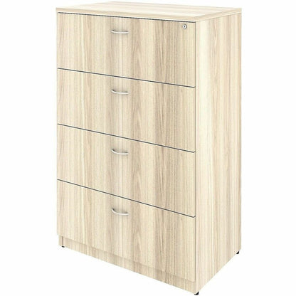 Lorell Essentials 4-Drawer Lateral File - 35.5" Width x 22" Depth x 54.8" Height - 4 x Drawer(s) for File - Lateral - Lo