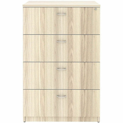 Lorell Essentials 4-Drawer Lateral File - 35.5" Width x 22" Depth x 54.8" Height - 4 x Drawer(s) for File - Lateral - Lo