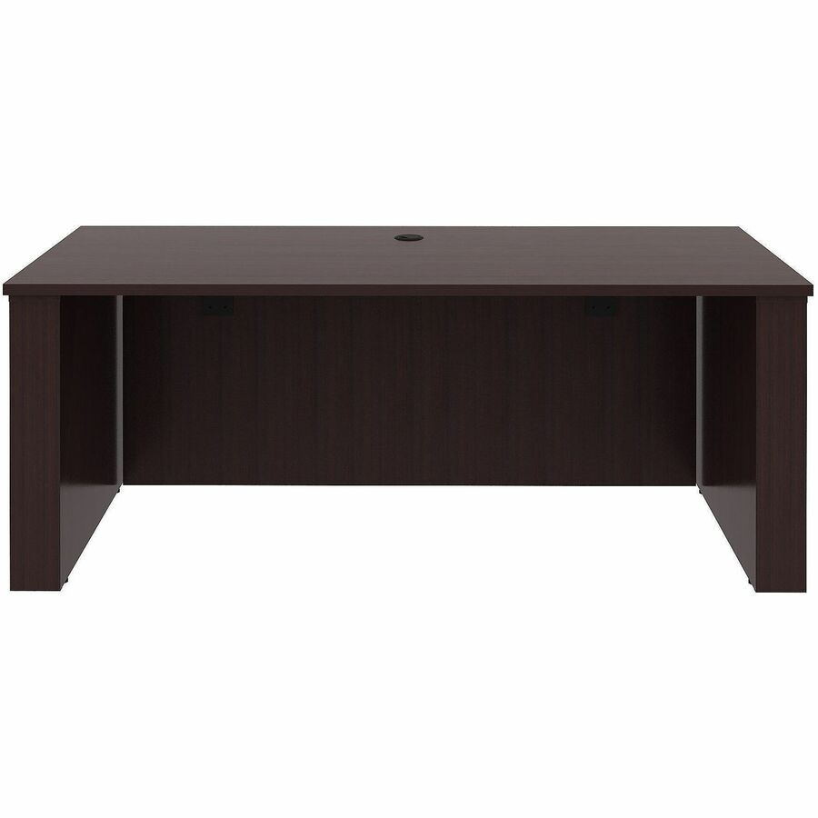Lorell Essentials 72" Sit-to-Stand Desk Shell - 49" Height x 72" Width x 29" Depth, 1" Thickness Top - Finish: Espresso,