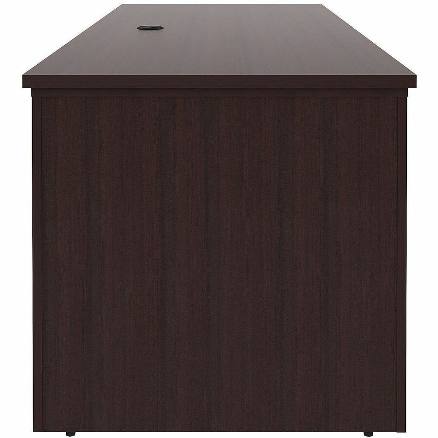 Lorell Essentials 72" Sit-to-Stand Desk Shell - 49" Height x 72" Width x 29" Depth, 1" Thickness Top - Finish: Espresso,