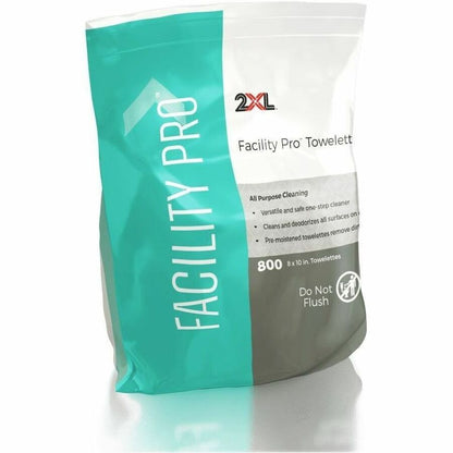 2XL Facility Pro® All-Purpose Towelettes - White - 2 / Carton