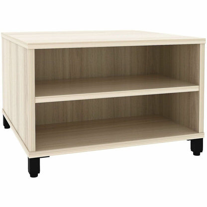 Lorell Modular Reception Table - Square Top - Height Adjustable - 24" Table Top Width x 24" Table Top Depth - 20" Height