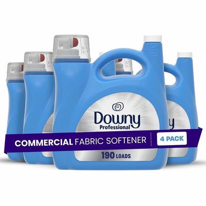 Downy Pro. Fabric Softener - For Multipurpose - Ready-To-Use - Liquid - 140 fl oz (4.4 quart) - Clean & Fresh Scent - 19