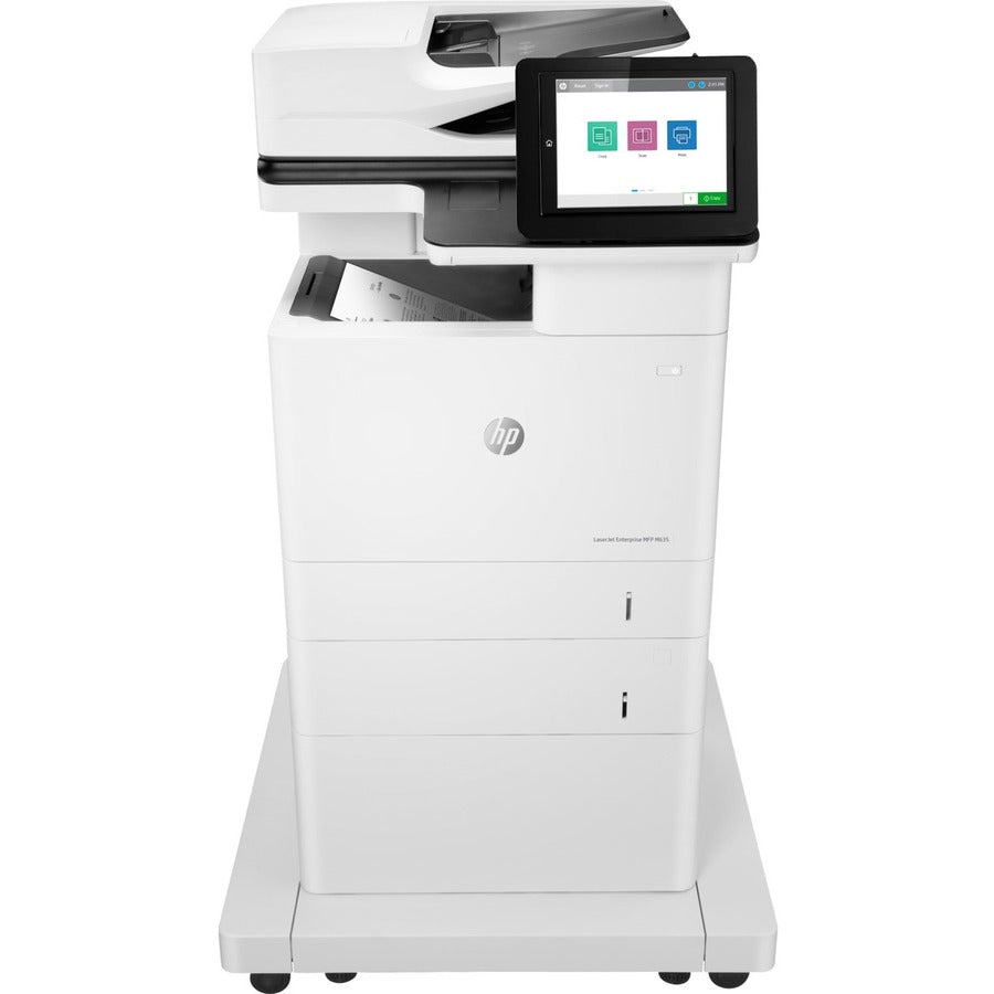 HP LaserJet Enterprise M635fht Laser Multifunction Printer - Monochrome - Copier/Fax/Printer/Scanner - 65 ppm Mono Print