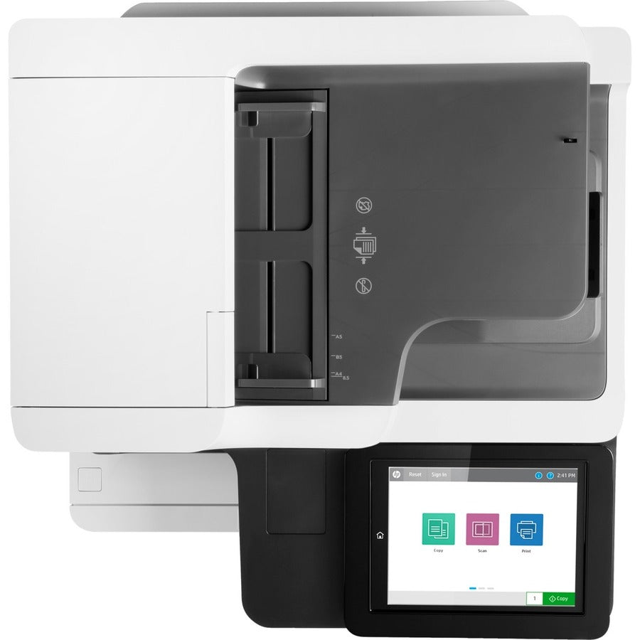 HP LaserJet Enterprise M635fht Laser Multifunction Printer - Monochrome - Copier/Fax/Printer/Scanner - 65 ppm Mono Print