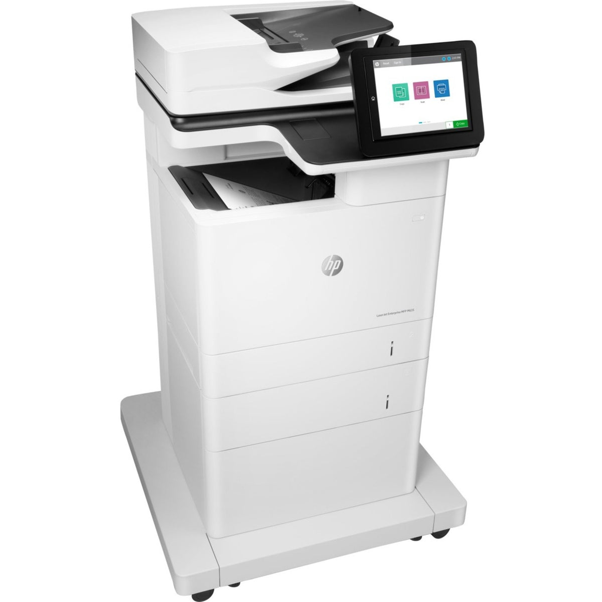 HP LaserJet Enterprise M635fht Laser Multifunction Printer - Monochrome - Copier/Fax/Printer/Scanner - 65 ppm Mono Print