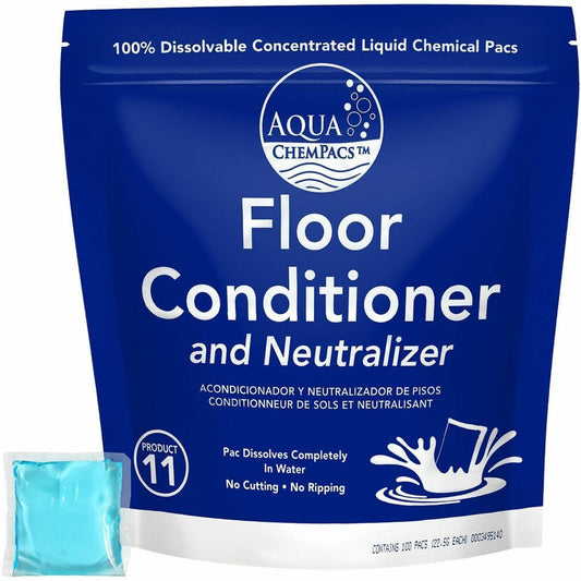 Diversey Floor Conditioner & Neutralizer, 1x 100ea - For Floor, Glass, Tile, Metal - Concentrate - Liquid - 0.79 oz (0.0