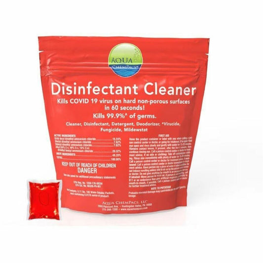 Diversey ChemPacs Disinfectant Floor Cleaner - 4 / Carton