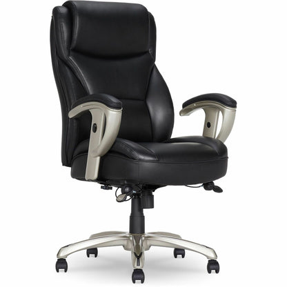 Serta Emerson Big & Tall Task Chair - Black Seat Color - Black Back Color - High Back - Black - MDF, Memory Foam, Bonded