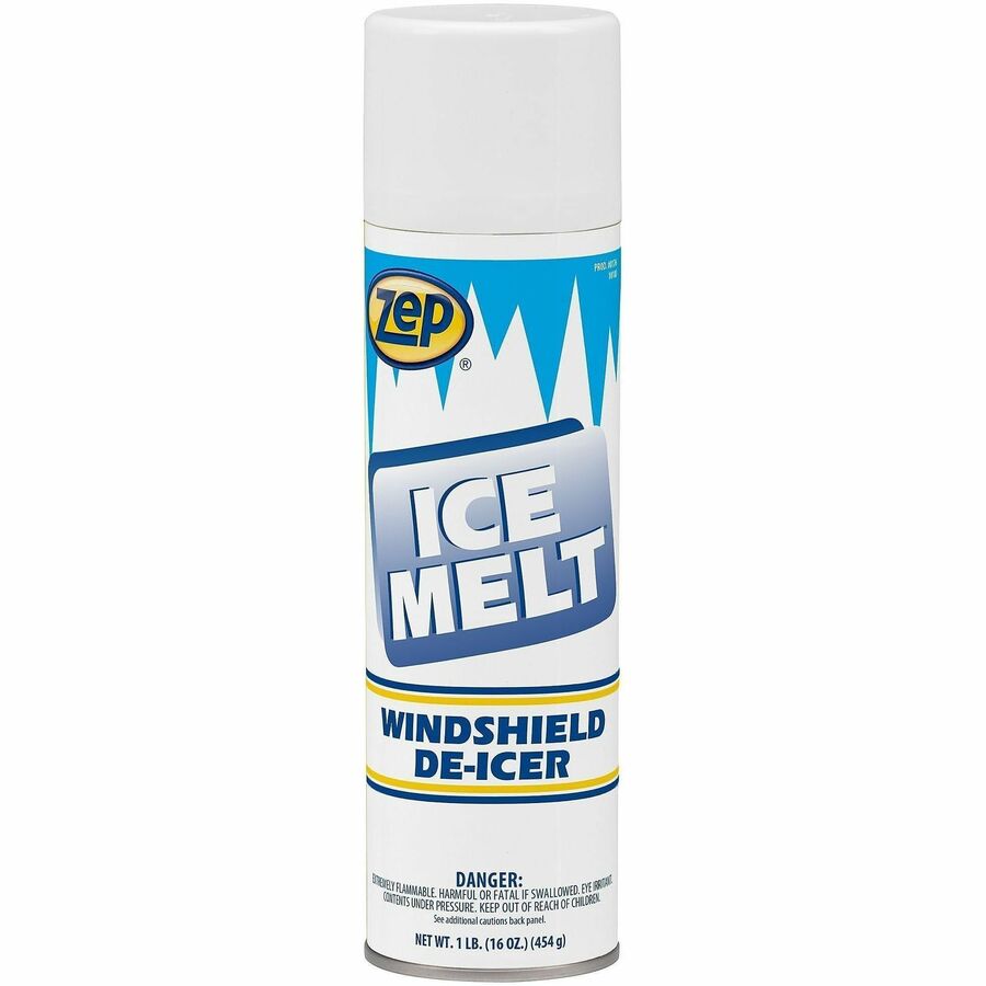 Zep Commercial Ice Melt Aerosol De-Icer for Windshields and Windows - 20 oz. - 20 fl oz - 12 / Each