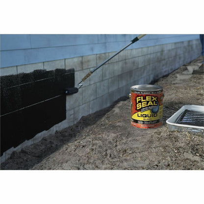 FLEX SEAL Sealant - Synthetic Rubber - Black - 8 lb - 1