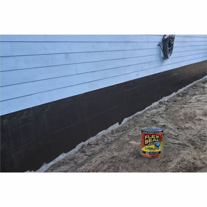 FLEX SEAL Sealant - Synthetic Rubber - Black - 8 lb - 1