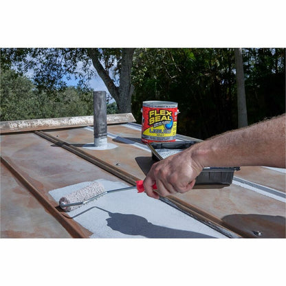 FLEX SEAL Sealant - Synthetic Rubber - Clear - 8 lb - 1