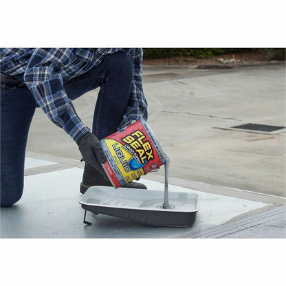 FLEX SEAL Sealant - Synthetic Rubber - Clear - 8 lb - 1