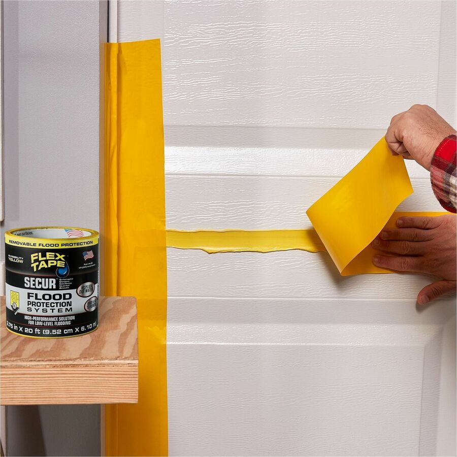 FLEX SEAL SECUR Low-Level Flood Protection Flood Paste - Yellow - 0.55 lb - 1